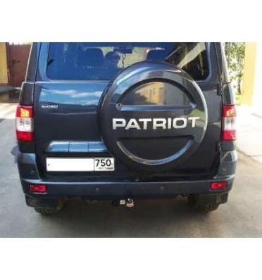 Фаркоп для UAZ Patriot 2014- съемный крюк на двух болтах 1500кг Автос